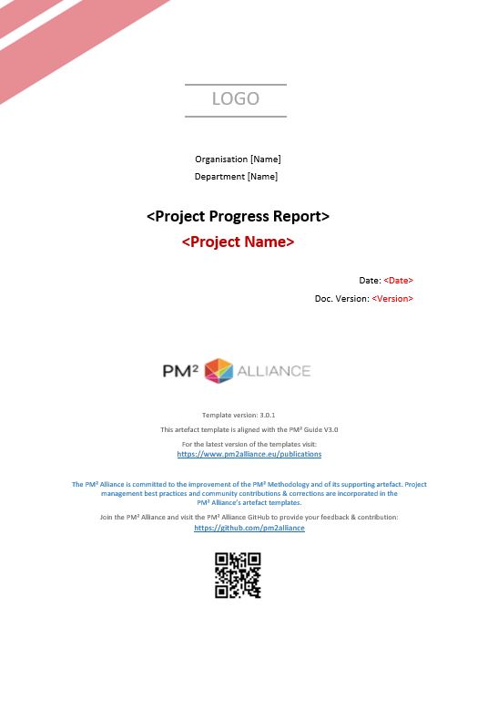 Project Progress Report - PM².guide